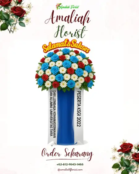 Standing Flowers Logas Tanah Darat